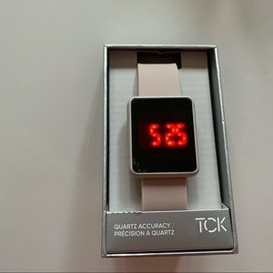 TCK Digital Watch Pink NWT